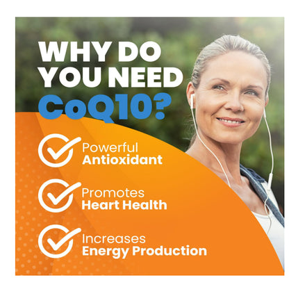 LowCostPH| Doctor's Best High Absorption CoQ10 with BioPerine, Heart Health 200mg-60veggiecaps