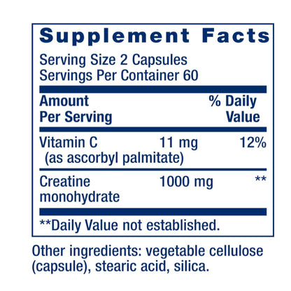 Lowcostph | Life Extension, Creatine Capsules, 120 Capsules