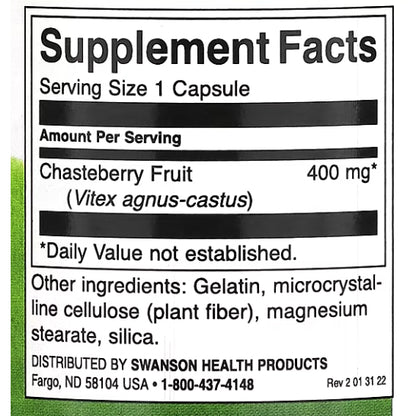 LowCostPH | Swanson, Full Spectrum Chasteberry Fruit Dong Quai,  Supports Hormone Cycle Production