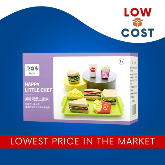 LowCostPH | play house mini hamburger and fries set simulation food