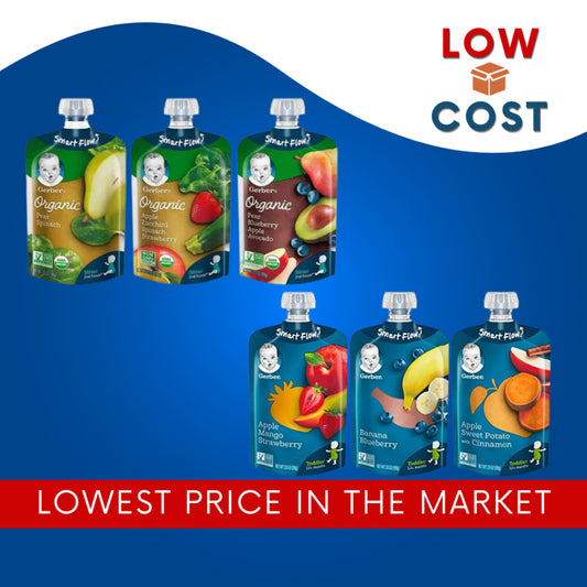 Low Cost PH | Gerber, Organic for Baby, Puree, Pear Peach, Sprout Organics, Smoothie,(sold per pc)