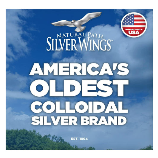 LowCostPH| Natural Path Silver Wings, Natural Silver Nasal Spray, Sinus Relief, 50 PPM, 1 fl oz (30m