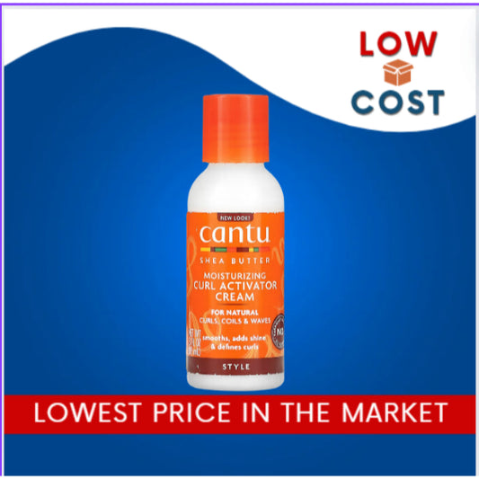 LowCost PH| Cantu, Shea Butter Moisturizing Curl Activator Cream, For Natural Curls, Coils & Waves