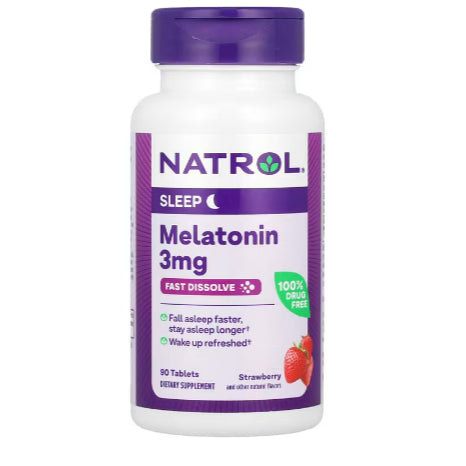 USAOnhand| Non Habit Sleep Melatonin 3mg for Adults Non GMO|Vegan|Vegetarian