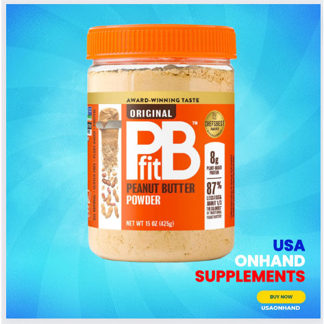 USAOnhand| PBfit, Peanut Butter Powder, Original, 15 oz (425 g)