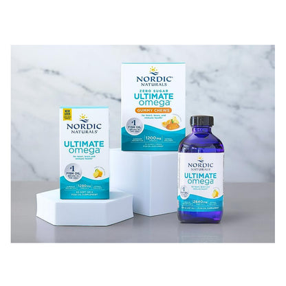USA Onhand | Nordic Naturals Ultimate Omega-D3 + CoQ10 2X Mini with Vitamin D3 Xtra Teen Sport.