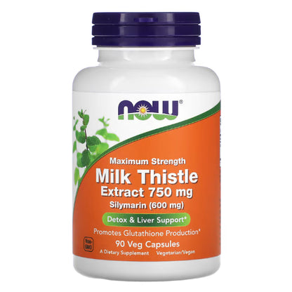 LowCostPH | NOW Foods, Milk Thistle, Double Strength, 300 mg, Milk Thistle w/ Turmeric, 150mg VegCap