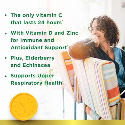 Nature's Bounty, Gold Series, Immune 24 Hour+, 1,000 mg, 50 Softgels