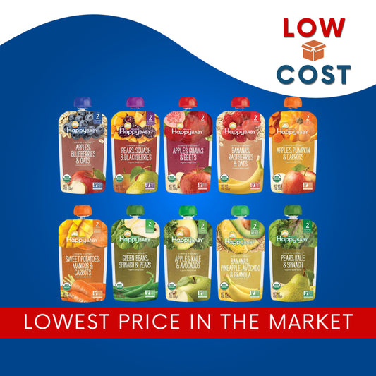 Low Cost PH | Happy Family Organics, Stage 2,  Stage 4 Organic Baby Food, Puree (sold per pc )