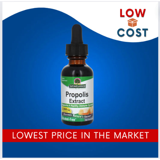 LowCostPh | Nature's Answer, Propolis Extract, Alcohol-Free, 1,000 mg,1 fl oz, Healthy Immune System