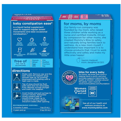 Low Cost PH | Mommy's Bliss, Baby Kids Constipation Ease, Prebiotics & Probiotics
