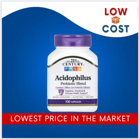 LowCostPH | 21st Century Acidophilus Probiotic Blend, 150 Capsules Support Healthy Intestinal