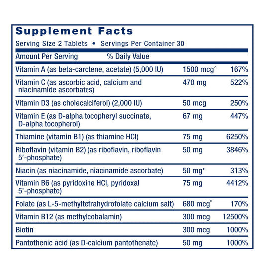 Lowcostph | Life Extension, One-Per-Day Multivitamin, Two-Per-Day Multivitamin 60/120 Tabs/ Caps