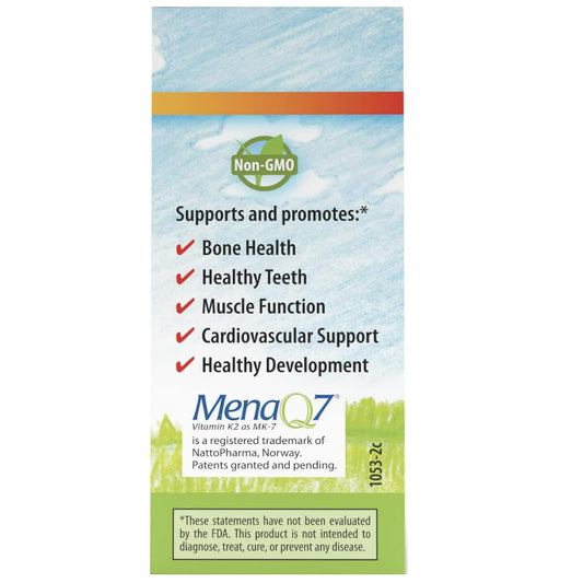 LowCostPh | Carlson, Kid's, Super Daily D3+K2, 25 mcg (1,000 IU) & 22.5 mcg, 0.34 fl oz (10.16 ml)