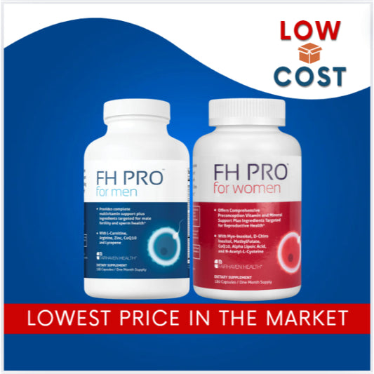 LowCostPh | Authentic FH Pro for Men & Women 180 Capsules, Fertility Support for Men & Women
