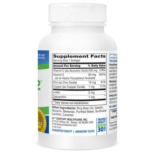 LowCostPH| 21st Century, Healthy Eyes SuperView2™, 120 Softgels