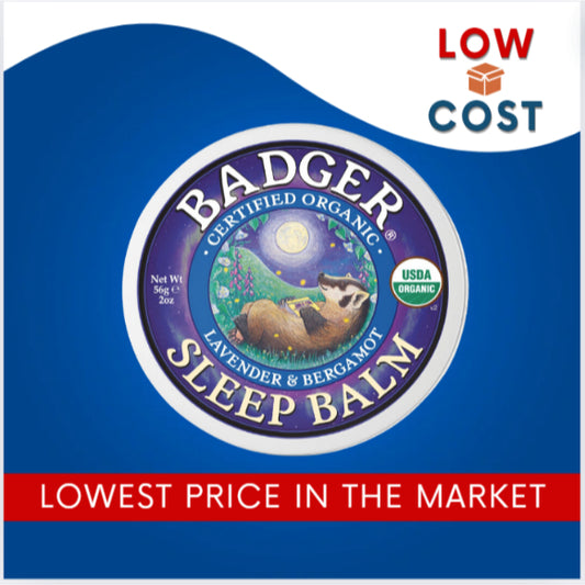 Low Cost PH |  Badger - Sleep Balm, Lavender & Bergamot, Natural Sleep Balm, Scented Relaxing Balm