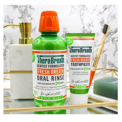 LowCost PH| TheraBreath, Fresh Breath Toothpaste, Mild Mint , 4 oz (113.5 g)