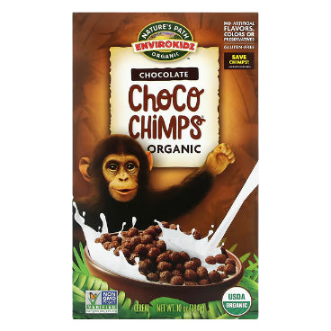Lowcostph | Nature's Path, EnviroKidz, Organic Chocolate Choco Chimps, 10 oz (284 g)