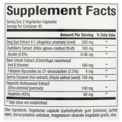 LowCostPH | Natural Factors, WomenSense, MenoSense, Menopause Formula, 90 Vegetarian Capsules