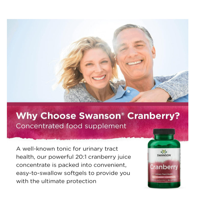 LowCostPh | Swanson, Cranberry, 180 Softgels