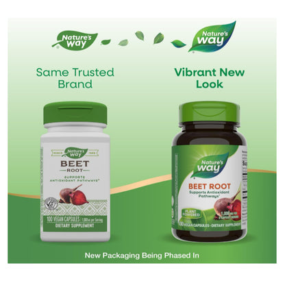 LowCost PH| Nature's Way Beet Root, Supports Antioxidant Pathways, Helps Neutralize Free Radical 100