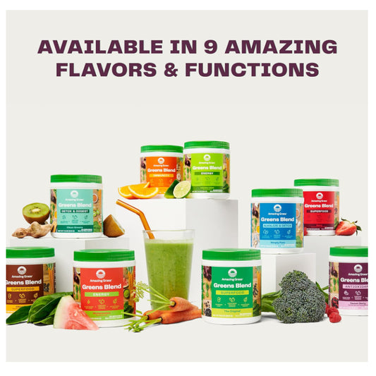LowCostPh | Amazing Grass, Green Blend Antioxidant, Sweet Berry, 7.4 oz (210 g), Supports Digestive
