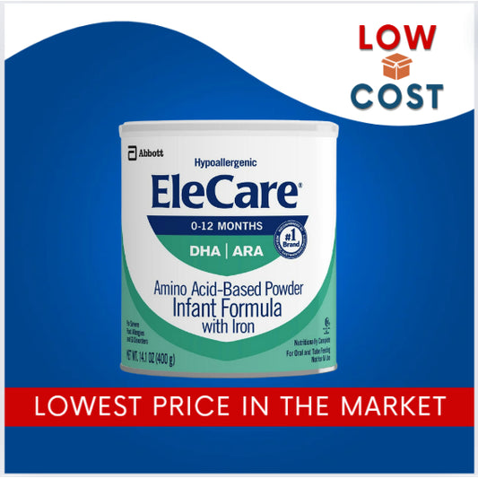 EleCare Hypoallergenic Infant Formula, Complete Nutrition for Food Allergies, Amino Acid-based Baby