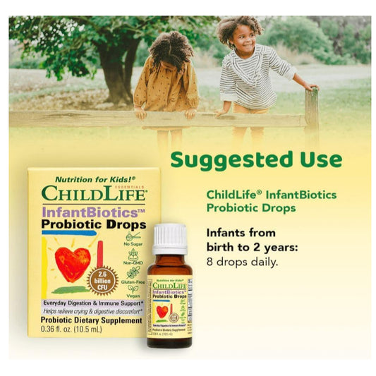 LowCostPH} ChildLife Essentials, InfantBiotics, Probiotic Drops, 0.27 fl oz | Dophilus Baby 3billion
