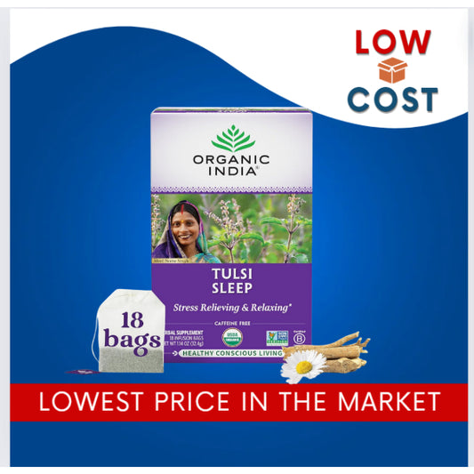 Low Cost PH | Organic India, Tulsi Tea, Sleep, Ashwagandha, Moringa, Turmeric, Lemon Masala Chai.