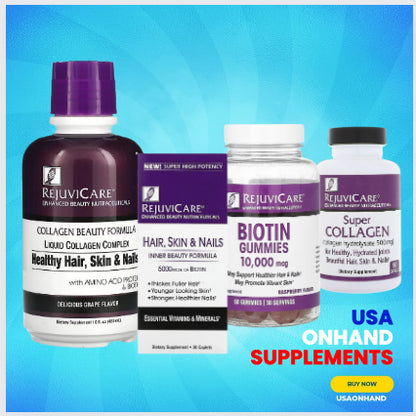 USA Onhand | REJUVICARE Super Collagen, Collagen Hydrolysate, Enhanced Beauty Nutraceuticals
