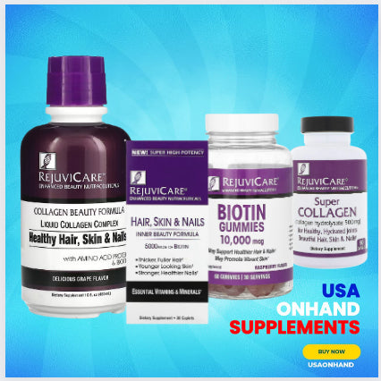 USA Onhand | REJUVICARE Super Collagen, Collagen Hydrolysate, Enhanced Beauty Nutraceuticals