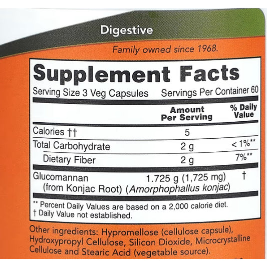 LowCostPH |  NOW Supplements, Glucomannan Pure Powder, Supports Regularity Healthy Weight