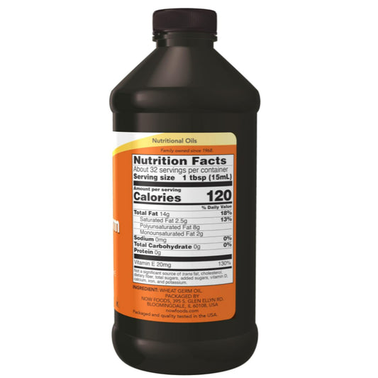 LowCostPH | Now, Wheat Germ Oil Wheat Germ Oil 1,130 mg 100 Softgels Essential Fatty Acid