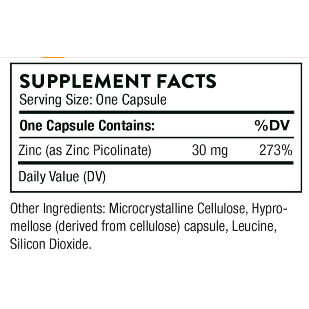 LowCostPH | Now Foods Zinc Picolinate 50mg, Solgar Zinc Picolinate 22mg, 21st Century Zinc 90ct