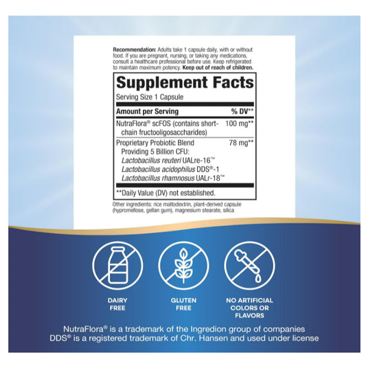 LowCostPh | Nature's Way, Primadophilus Reuteri, 5 Billion CFU, 90 Capsules
