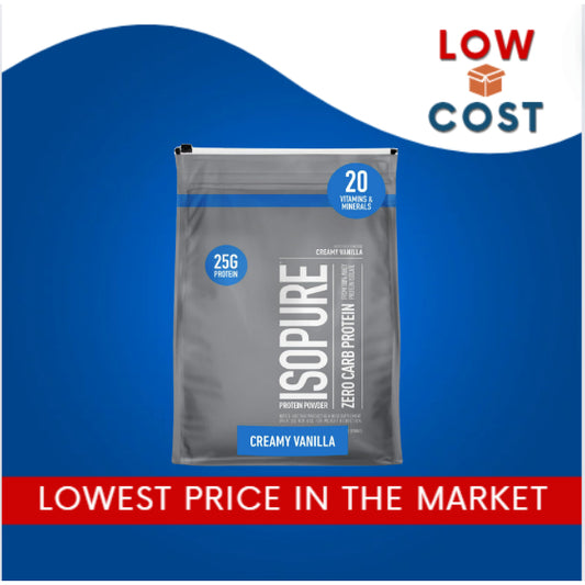 Low Cost PH | Isopure Zero Carb Protein Powder Creamy Vanilla Dr. Axe / Ancient Nutrition Bone Broth