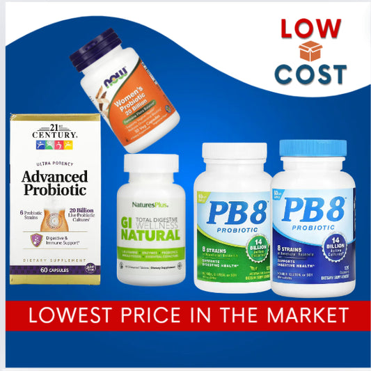 LowCostPH | Now Foods, Probiotic-10 , 25 Billion, 50 Billion, 100Billion | Women's Probiotic | PB8