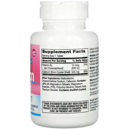LowCostPH | 21st Century 600+D3, Calcium & Vitamin D3 Supplement, 75 Tablets Bone Supplement.