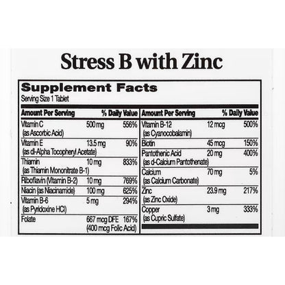 LowCostPh | 21st Century, B-100 B-50 Complex, Prolonged Release, B-12 1,000 mcg Tablets