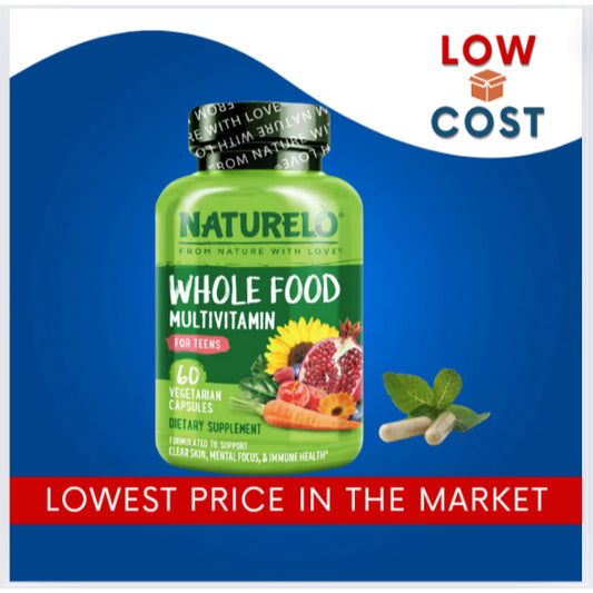 LowCostPH | NATURELO Whole Food Multivitamin for Teen Vitamin and Mineral for Teenage Boy / Girl