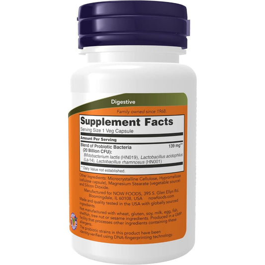 USA Onhand | NOW Foods, Woman's Probiotic, 20 Billion ( Feminine Flora Balance & Gut Health )