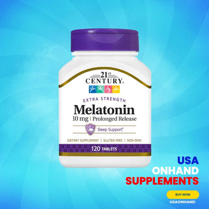 USA Onhand | 21st Century, Melatonin ( Natural Sleep Cycle and Promotes Relaxation and Sleep )