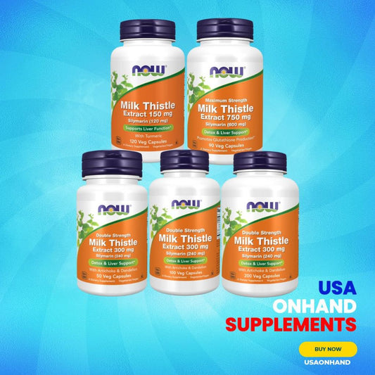 USA Onhand | NOW Foods, Milk Thistle Extract ( Silymarin, Detox & Liver Support )