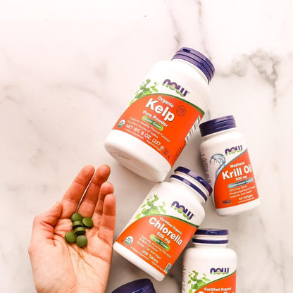 USA Onhand | Now Foods, Organic Kelp ( Supports Healthy Thyroid Function )