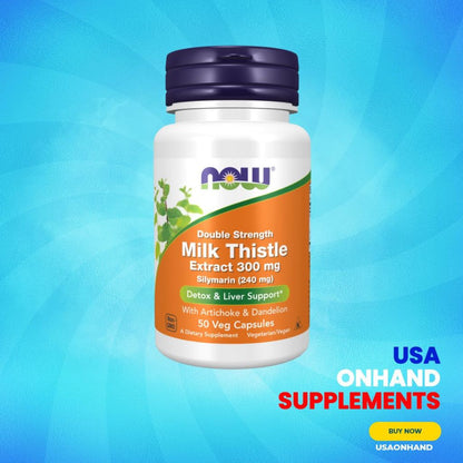 USA Onhand | NOW Foods, Milk Thistle Extract ( Silymarin, Detox & Liver Support )
