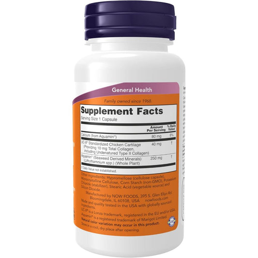 USA Onhand | NOW Foods, UC-II®, 120 Capsules ( Promotes Healthy Joint Comfort & Function )