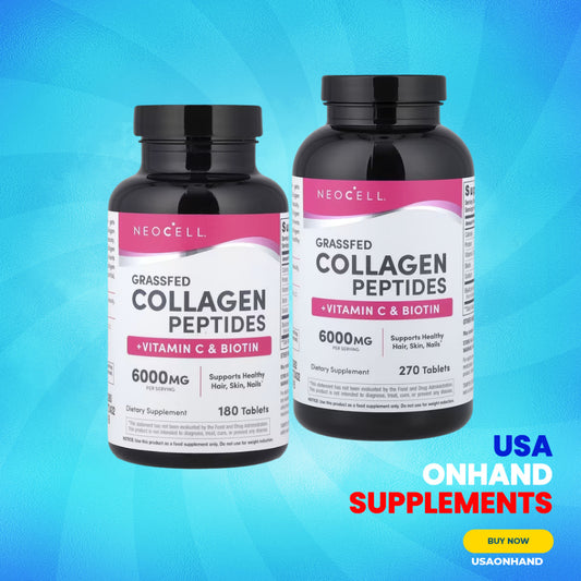 USA Onhand | NeoCell, Super Collagen, + Vitamin C & Biotin ( Supports Healthy Hair, Skin, Nails )
