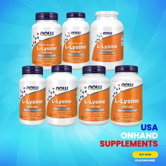 USA Onhand | Now L-Lysine ( Healthy Immune Function & Supports Collagen Synthesis )