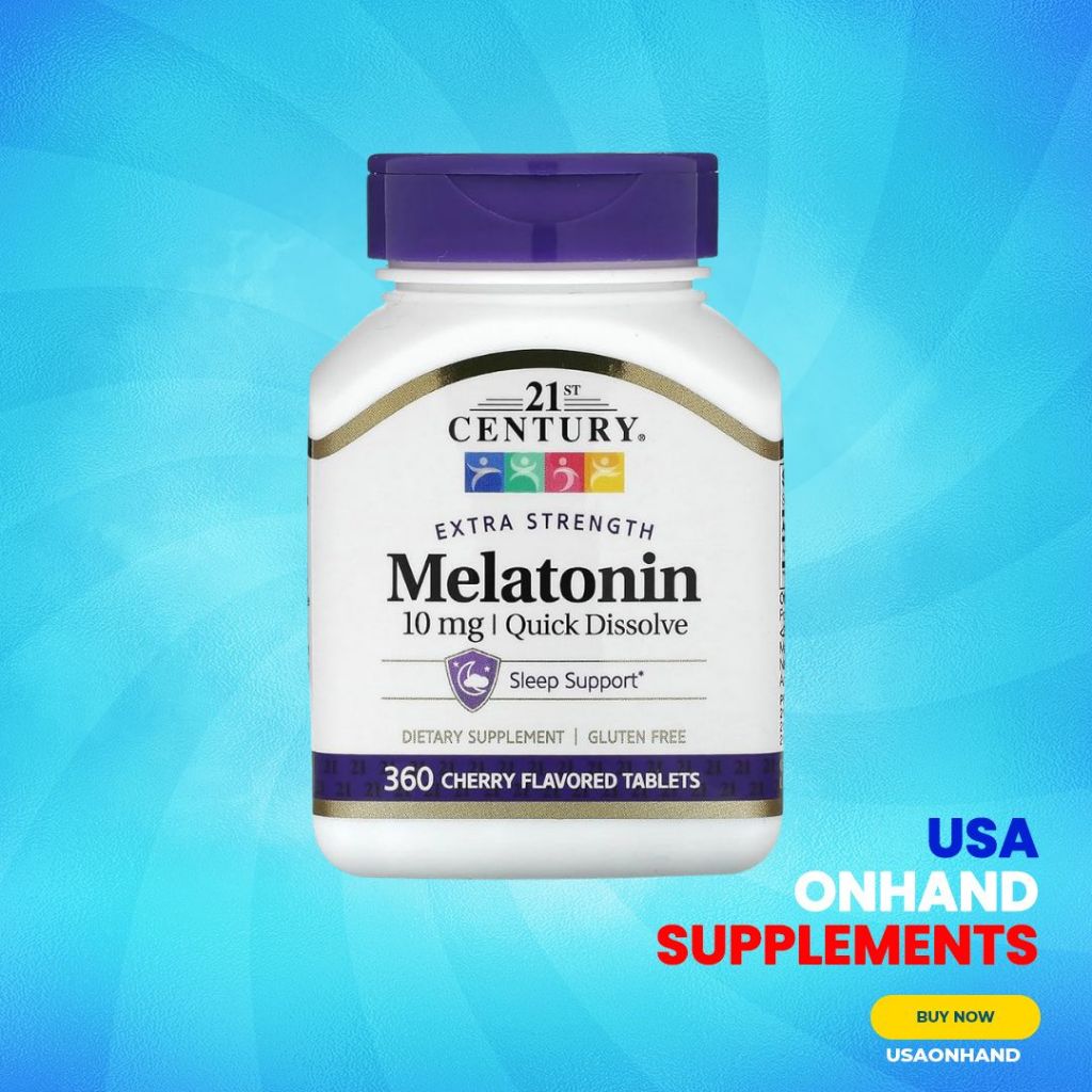 USA Onhand | 21st Century, Melatonin ( Natural Sleep Cycle and Promotes Relaxation and Sleep )